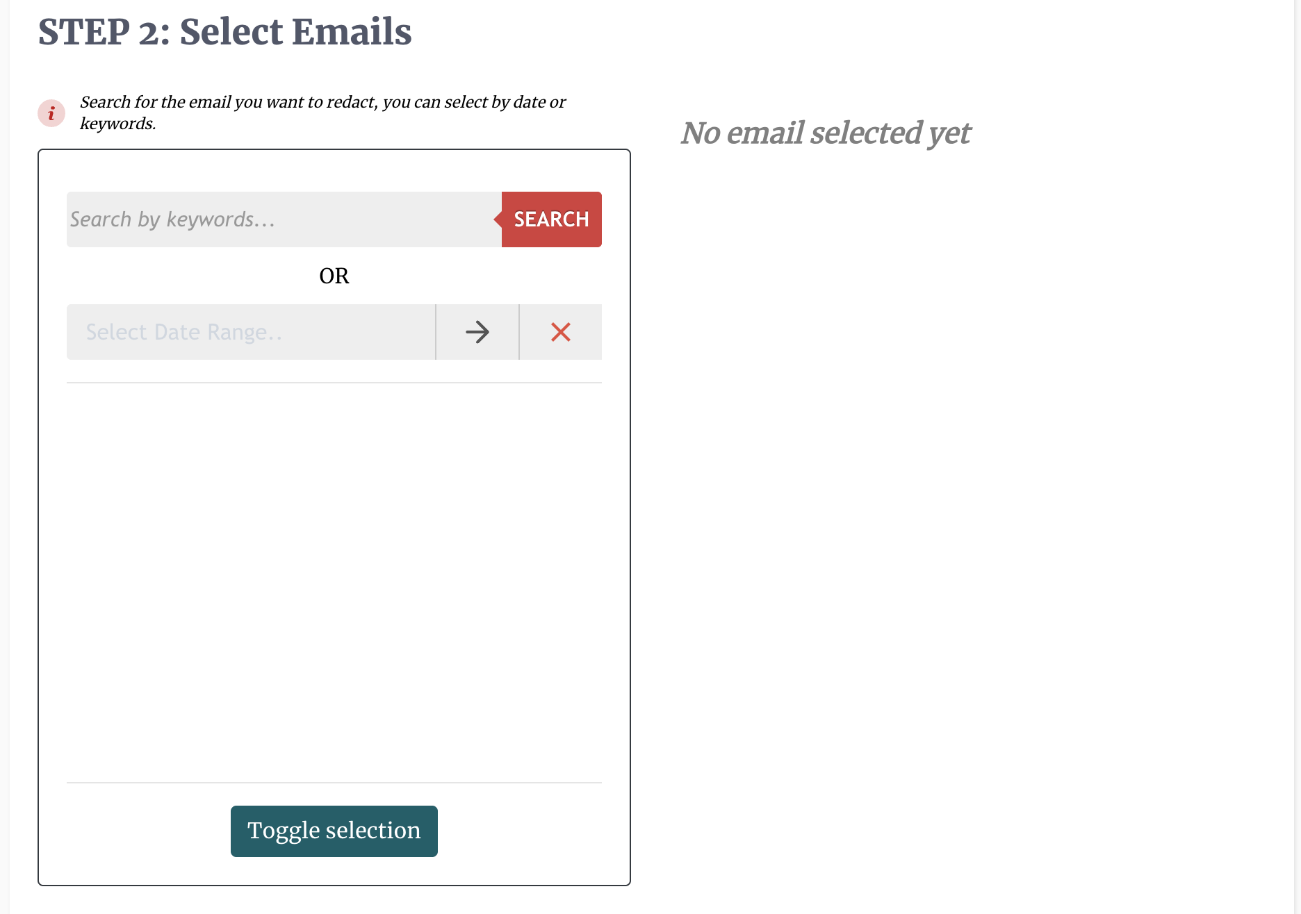 Finding Emails