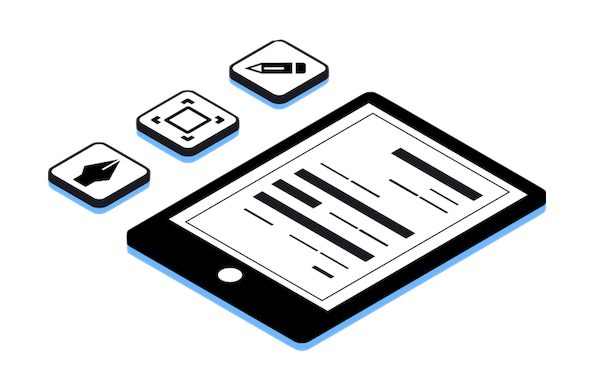 Open folder of redacted documents